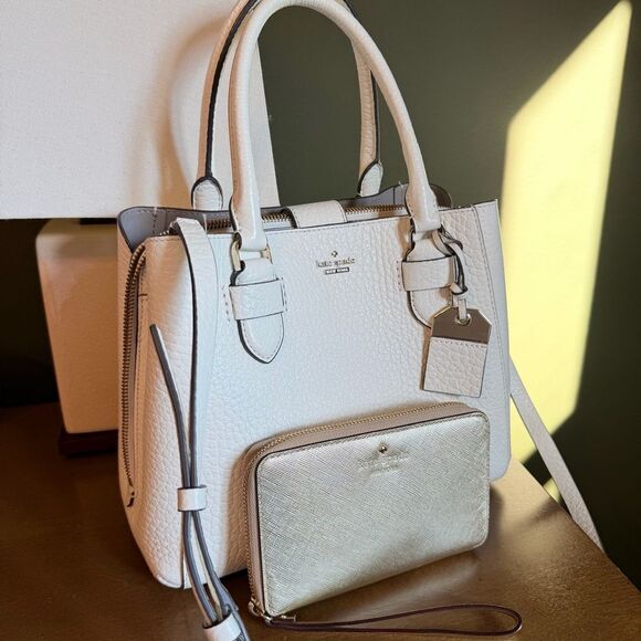 Kate Spade New York Carter Street Aliana Satchel & Wallet - Picture 2 of 15